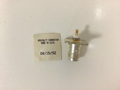 SPECIALTY CONNECTOR CO. 24931 24JR112-1 Connector Jack TNC LOT OF 19 PCS - NEW!