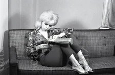 1960s Negative-sexy blonde pinup girl Kitty Lynne-cheesecake t445629