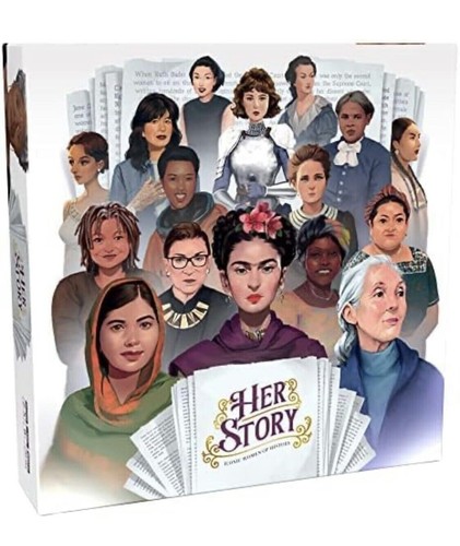 Her Story Gioco da Tavolo - Donne Iconiche della Storia -NUOVO MAI SIGILLATO - Foto 1 di 6