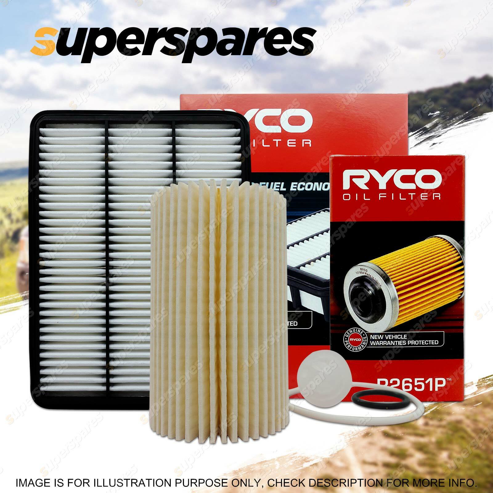 Ryco Oil Air Filter for Toyota Landcruiser VDJ79 VDJ76 78 V8 4.5L 1VD