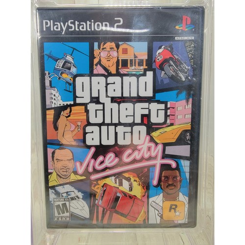 PlayStation 2 - Grand Theft Auto: Vice City Game CIB New Sealed CGC 9.8 A++ PS2 - Picture 5 of 6