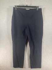 Everlane Pants Women’s 14 Black Side-Zip Stretch Cotton Office Work Comfort