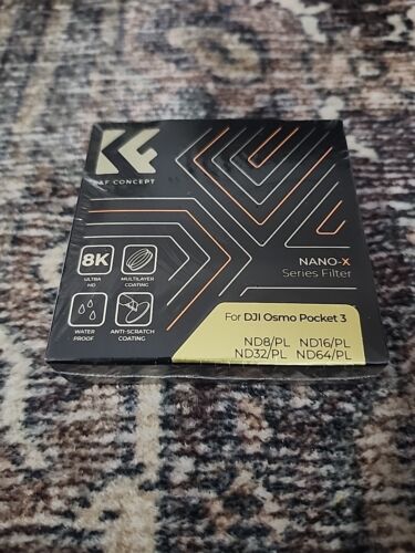 K&F Concept NANO-X Series Filter For DJI Osmo Pocket 3 ND8+16+32+64/PL