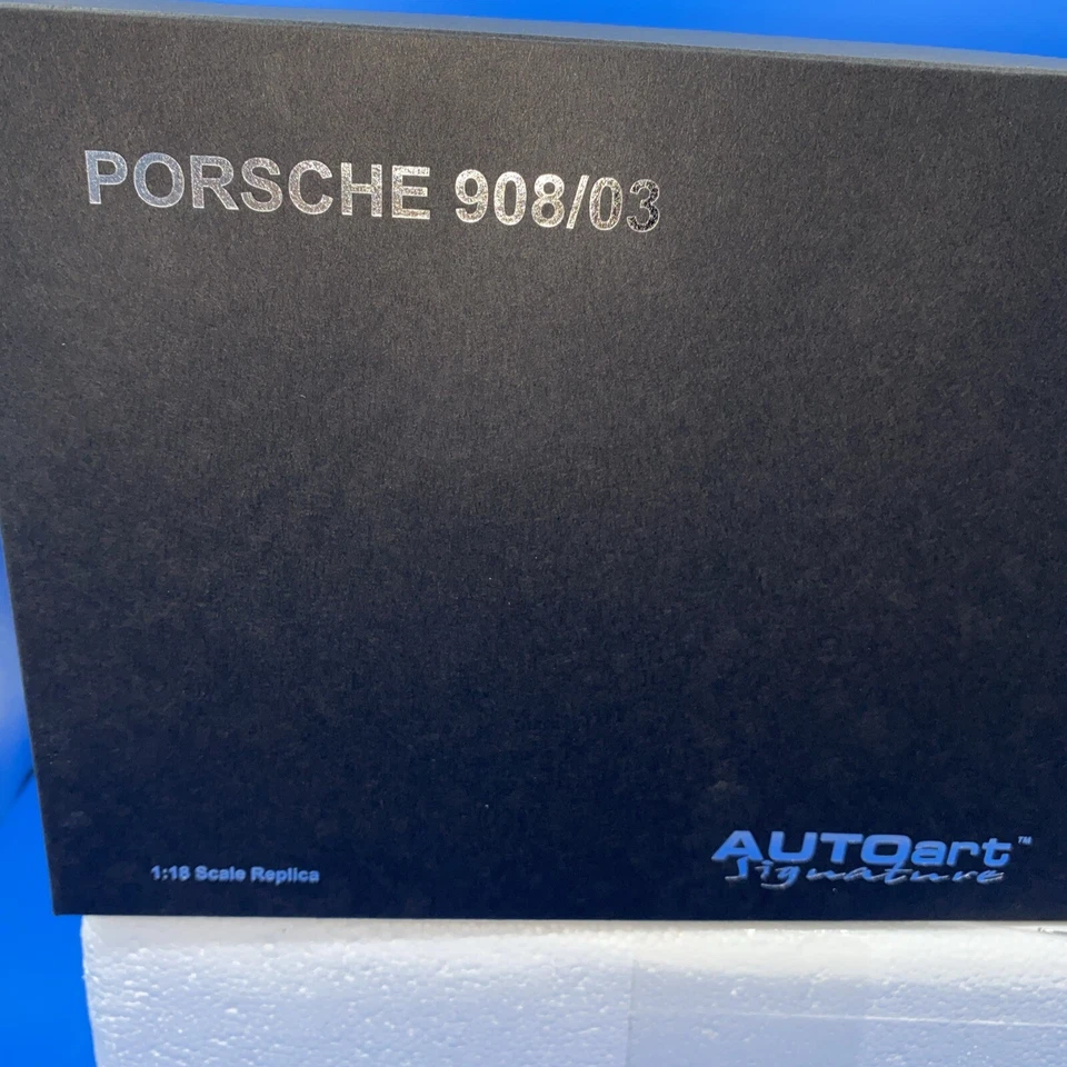 AUTOart 1:18 Porsche 908/03; Targa Florio 1971. Modelo Siffert/Redman Foto 3 de 4