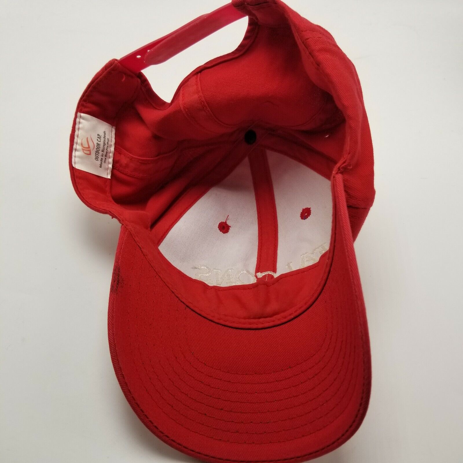Aplington Parkersburg Falcons Hat Cap Red Adjustable Snapback Used R1 ...