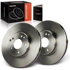 2x Brake Discs Pair Front 300mm for Mercedes-Benz C230 C320 CLC230 E280T E320CDI