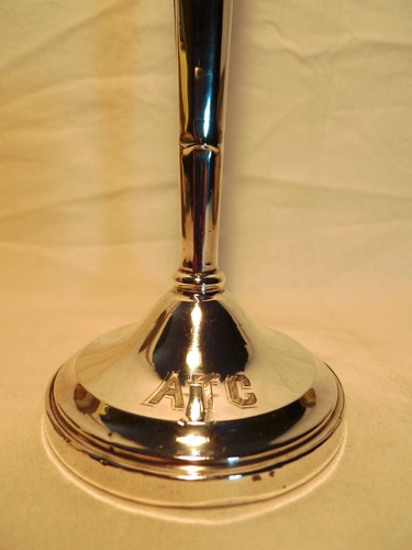 1920s American Sterling Silver Trumpet Vase - Picture 5 of 7
