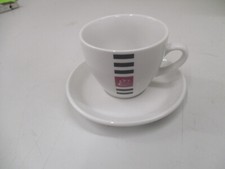 2tlg. Keramik Set aus Kaffeetasse und Unterteller von Kaffee Partner