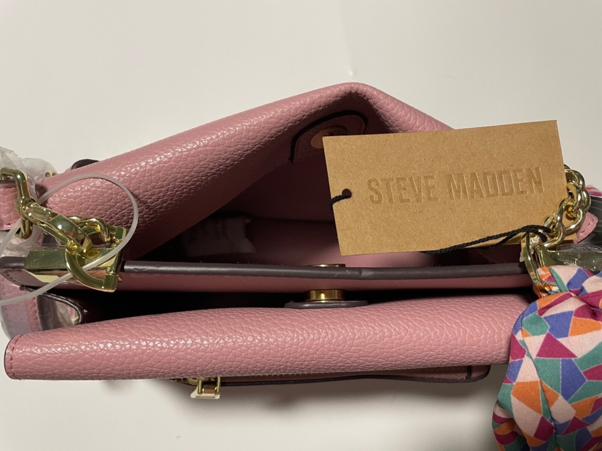 Steve Madden Crossbody Bag New with Tags Pink Retail $88 | eBay
