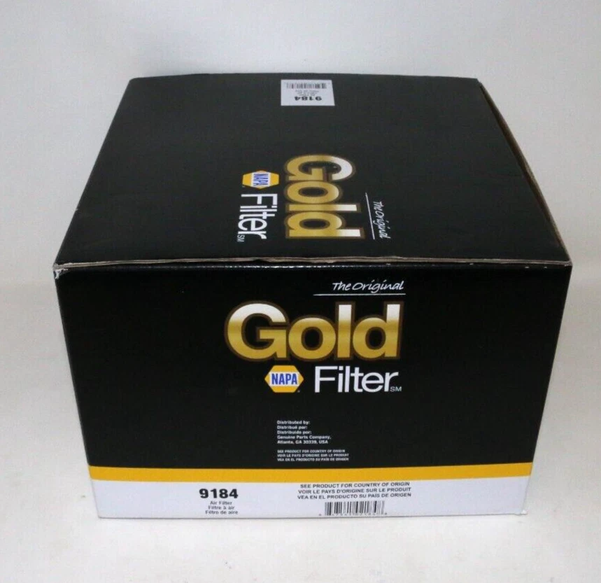 Filtro de aire GENUINO Napa Gold 9184 para Chevrolet Silverado 2500HD 3500 GMC Sierra Foto 2 de 4