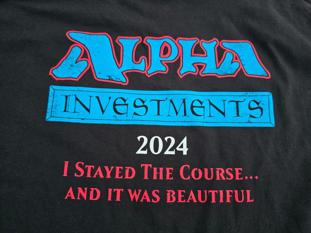 Alpha Investments Branded T-Shirts Logo Rudy The Magic