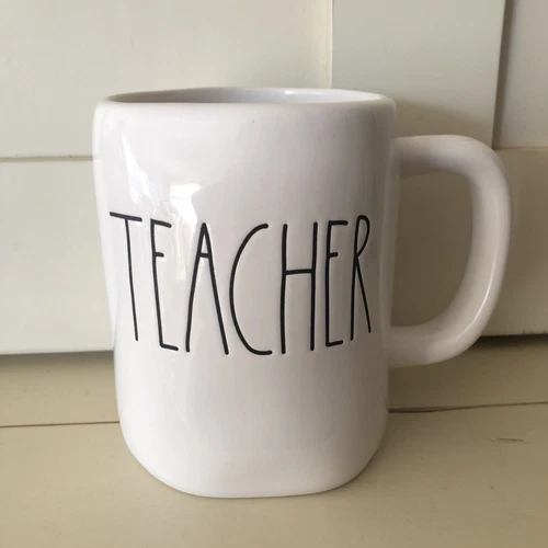 Rae Dunn Teacher Mug Artisan Collection by Magenta Coffee Tea Gift