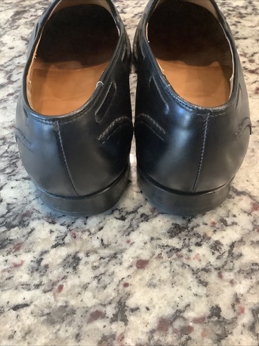 Polo Ralph Lauren Crockett & Jones Made in England Tassel Loafer Size 9 D Black - Picture 7 of 18
