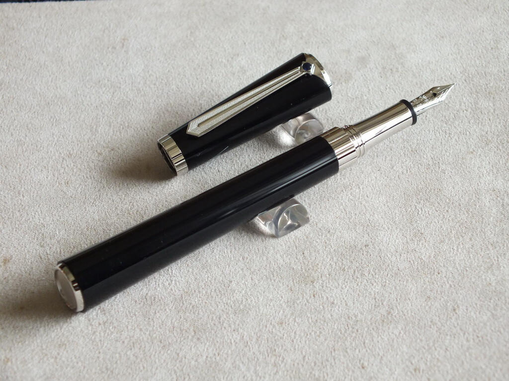 モンブラン 万年筆 Marlene Dietrich F 18K サファイア Montblanc Special Edition Marlene Dietrich Ballpoint Pen w