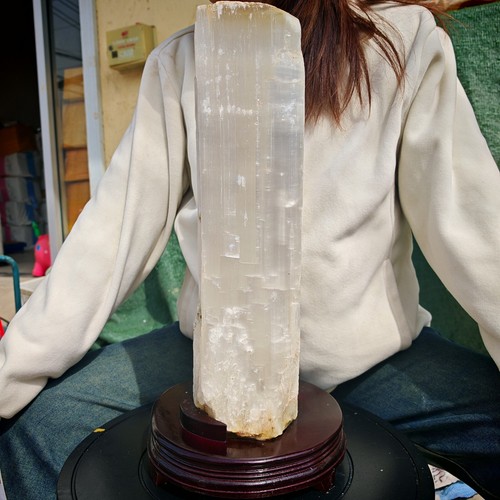 23.98LB Natural Crystal Gypsum Specimen Mineral Reiki healing - Picture 13 of 22