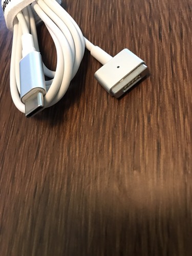 Convertidor USB-C tipo C a MagSafe 2 para cable cargador Air/Pro Macbook - Imagen 5 de 6
