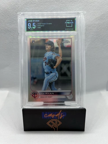 2022 Topps Chrome - #48 Joe Ryan (RC)
