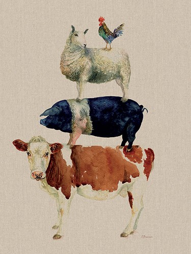 Jane Bannon Canvas Art Prints Range Of Animal Pictures 108 Different Options - Picture 41 of 120