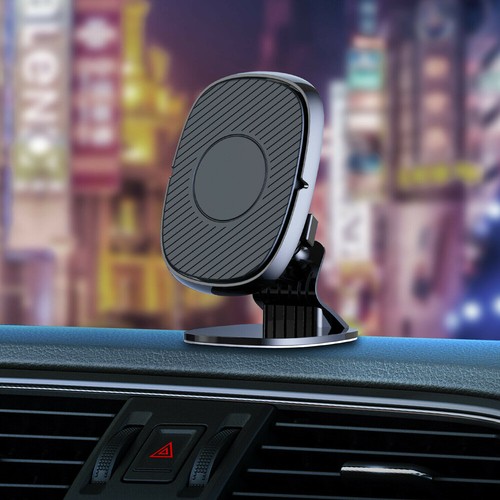 360° Car Mount Cradle Magnetic Holder Stand For Mobile Phone GPS - Foto 10 di 12