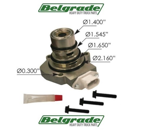 AD-9 Air Dryer Purge Valve with Heater Replacement (109686,5004341,R9555004341X) - Foto 2 di 2