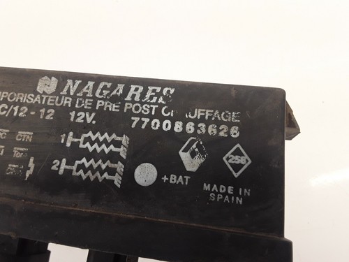 RENAULT LAGUNA 1997 1.9DTI GLOW PLUG RELAY NAGARES OEM 7700863626 - Picture 4 of 5