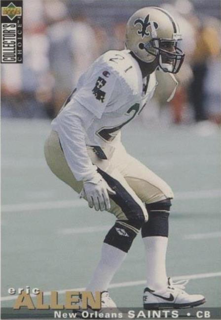 1995 Upper Deck Collector's Choice Update Eric Allen #U138 - 1 of 2