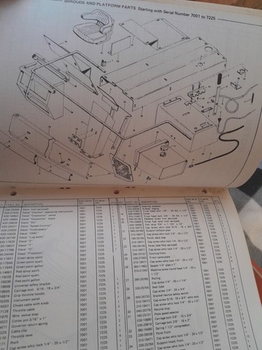 OMC Parts Manual, Catalog 000-56704, 270 Draper Windrower, 104 Pages - Picture 4 of 7
