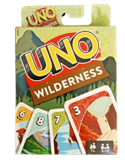 Uno Wildlife Rules UNO Wilderness Edition - Learning Board Games