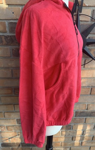 No Boundaries Juniors Fleece Zip Up Hoodie Size XXXL(21) Pink - Picture 7 of 11