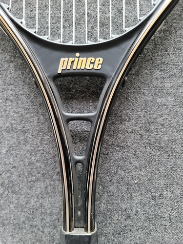 Tennis Racquet Prince Pro Series 90 Graphite 4 1/2" Grip No.4 1983 Vintage - 第 2/13 張圖片