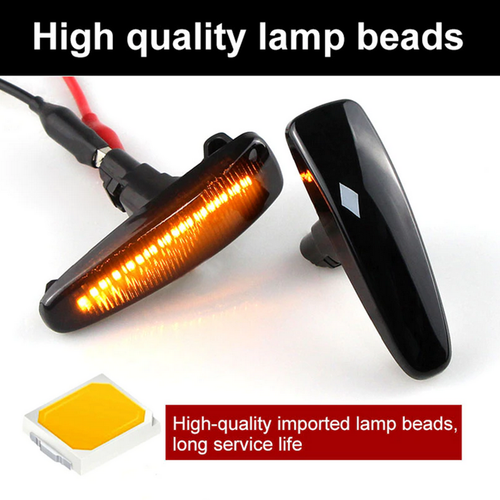 Luz de señal de giro LED dinámica para Mitsubishi Lancer Evolution - Imagen 7 de 8