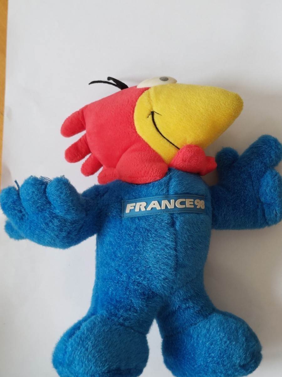 1998年サッカーフランスワールドカップ マスコット ぬいぐるみ 1998年サッカーフランスワールドカップ マスコット ぬいぐるみ