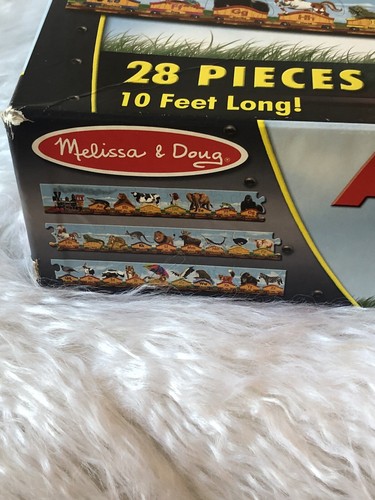 MELISSA & DOUG "Alphabet Train" FLOOR PUZZLE 28 Pc 10 Ft # 424 - Great Condition - Bild 5 von 8