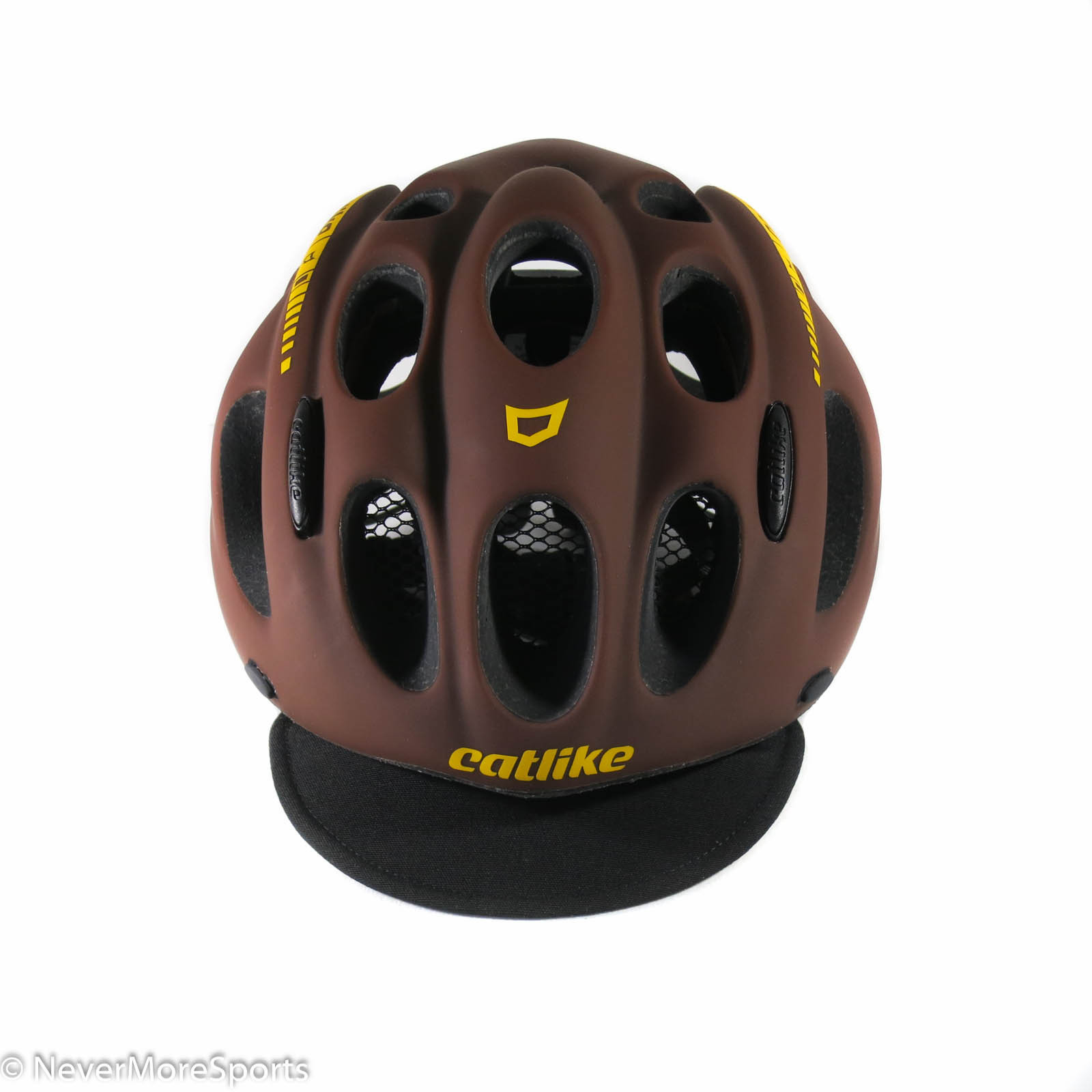 Catlike Kompact/'O Bike Helmet Large 59-61cm Brown//Orange 2133000LGCV
