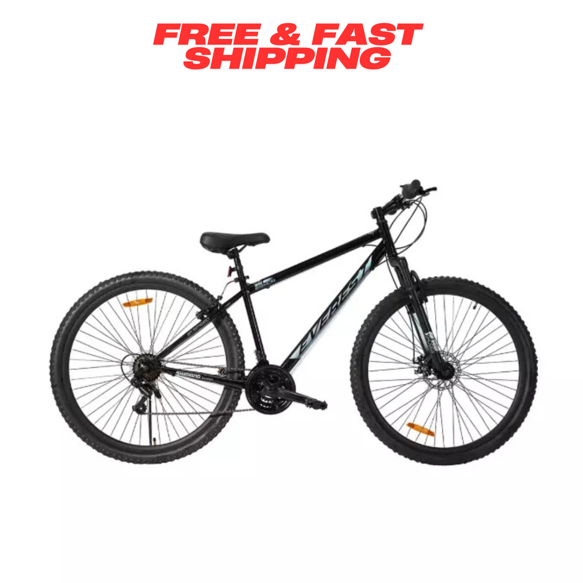 29 Inch Everest Mountain Bike, 21 speed shimano derailleur Free