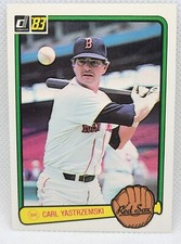 1983 Donruss- Carl Yastrzemski #326- Boston Red Sox HOF NM or Better