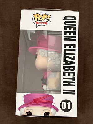 その他 Funko Pop! Queen Elizabeth ll #01 QUEEN ELIZABETH II CORGI #01 FUNKO POP ROYALS VINYL FIGURE