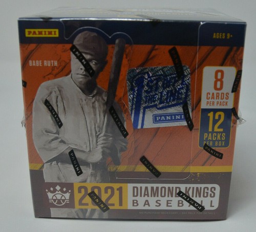 2021 Panini Diamond Kings Baseball 1st off the Line HOBBY Box FOTL - Picture 5 of 10