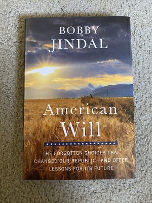 American Will Signed by Bobby Jindal B7