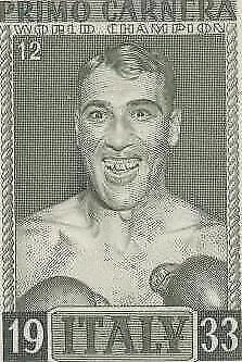 1964 Slania Stamps - Primo Carnera #12