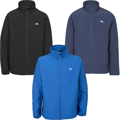 Trespass Mens Vander Outdoor Walking Hiking Lightweight Softshell Jacket Coat
