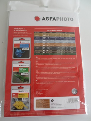 New AGFA PHOTO 100 Sheets Foto-Glanzpapier A4 / 210g Glossy Paper AP21050A4 - 第 6/12 張圖片
