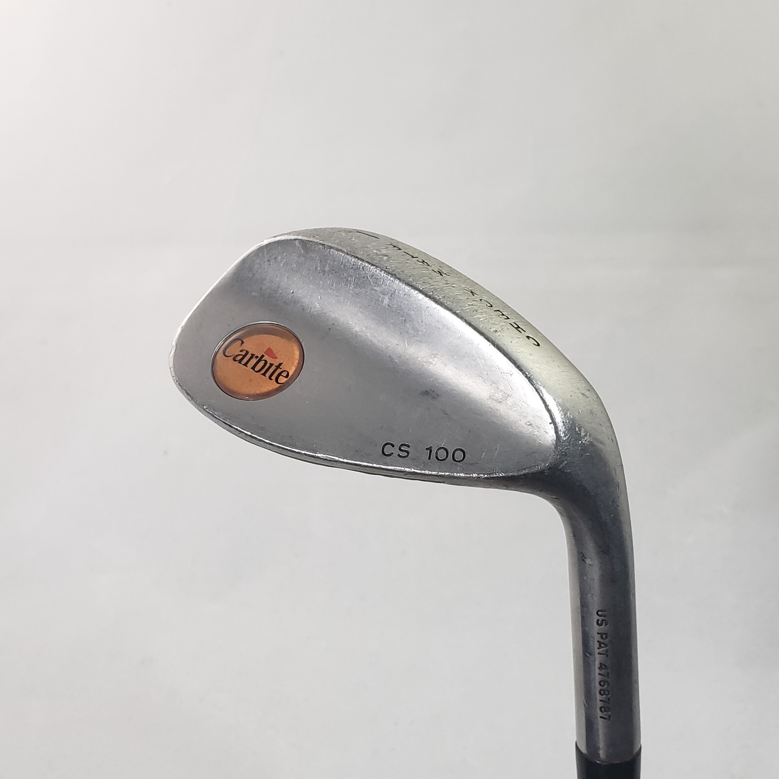 Carbite Check Mate CS 100 Lob Wedge 60° LW S Stiff Steel Shaft Golf Pride Grip