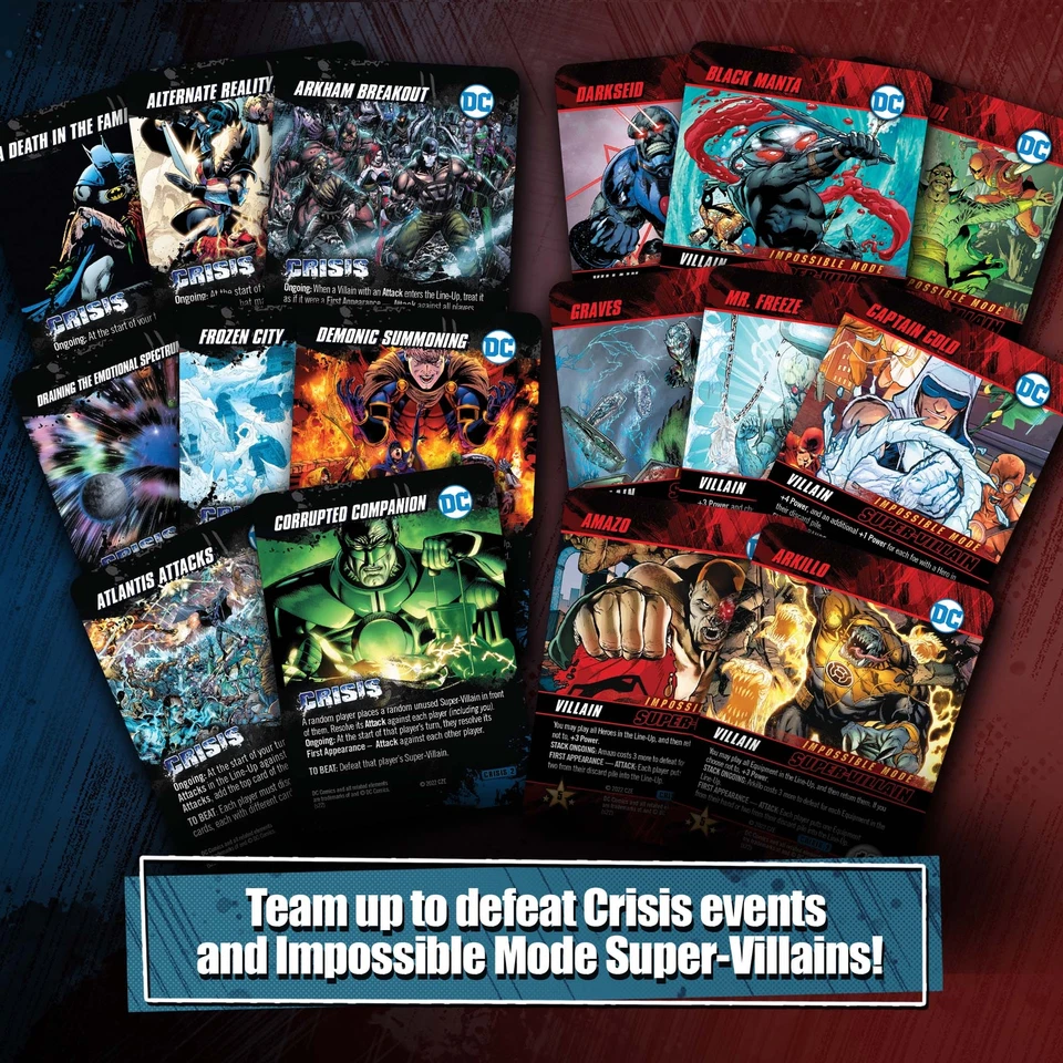 DC Deck-Building Game: Crisis Collection 1 - NEW & UNOPENED - Image 3 of 4