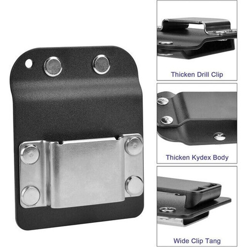 Drill Holder Tactical Drill Clip for Tool Belt for Dewalt Cordless Drill Driver - Picture 7 of 8