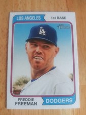Freddie Freeman | 2023 Topps Heritage #377 Los Angeles Dodgers