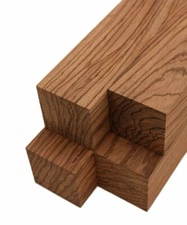 Zebrawood Lumber Square Turning Blanks (4pc) (2" x 2")
