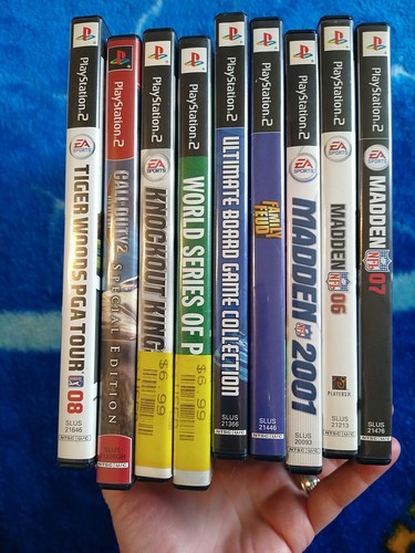 Lot 10 Sony PlayStation 2 PS2 Games. Sports Boxing Golf Poker COD Football Games - Picture 21 of 21