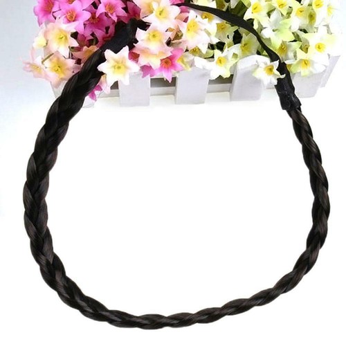 Natürliche schwarze lockige Haarperücke Damen langes hitzebeständiges Haar Geschenk Perücken M4B6 - Bild 5 von 16