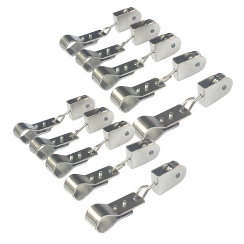 Heavy Duty 304 Stainless Steel Pulley & Clamps For Shade Sail Installation New - Picture 5 of 8